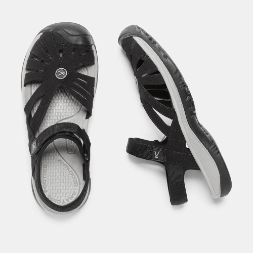 Keen Rose Sandaler Dam Svarta Grå | TSIFM5760