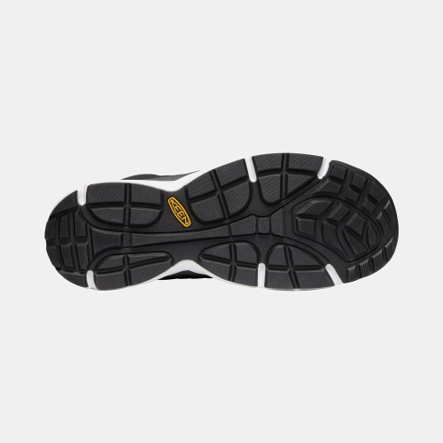 Keen San Antonio Mid Aluminum Tå Arbetskängor Herr Svarta | HMDQF7046