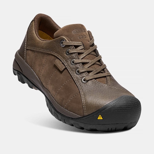 Keen Santa Fe Esd Aluminum Tå Arbetsskor Dam Bruna | BTQZO3719