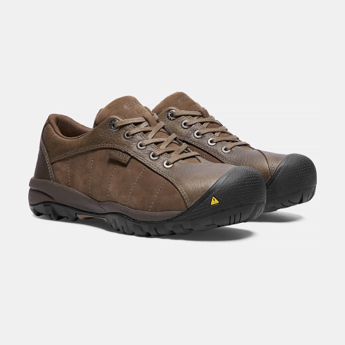 Keen Santa Fe Esd Aluminum Tå Arbetsskor Dam Bruna | BTQZO3719