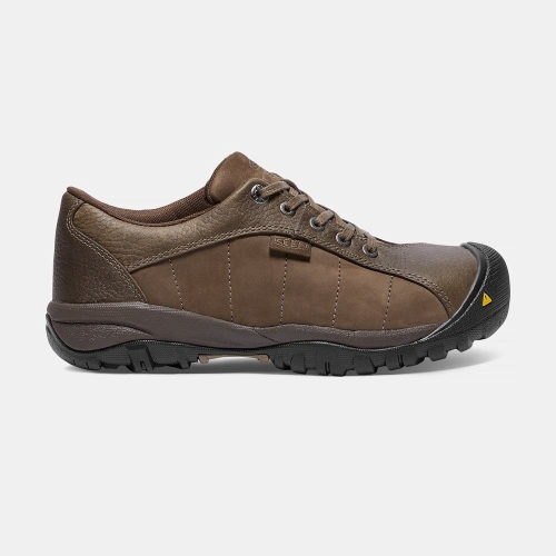 Keen Santa Fe Esd Aluminum Tå Arbetsskor Dam Bruna | BTQZO3719