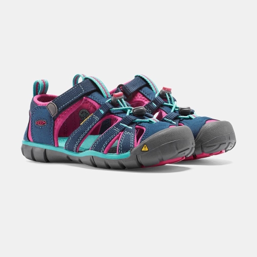 Keen Seacamp II Cnx Sandaler Barn Marinblå Lila | DHBTP4530