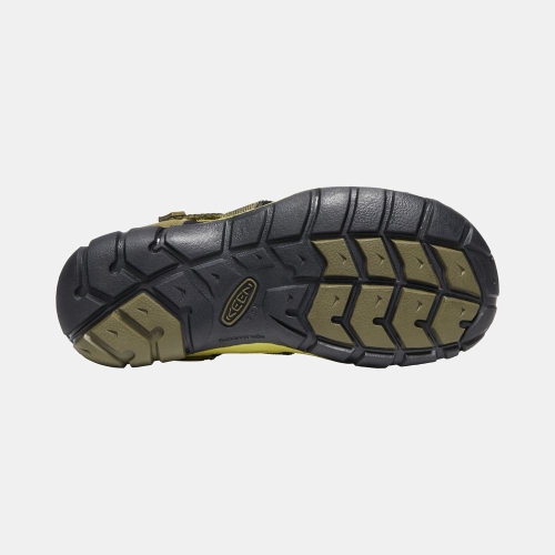 Keen Seacamp II Cnx Sandaler Barn Olivgröna Svarta | HSLEQ2065