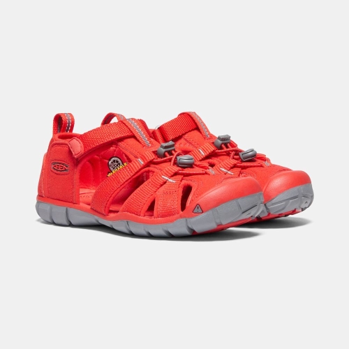 Keen Seacamp II Cnx Sandaler Barn Röda | OYFHP4197