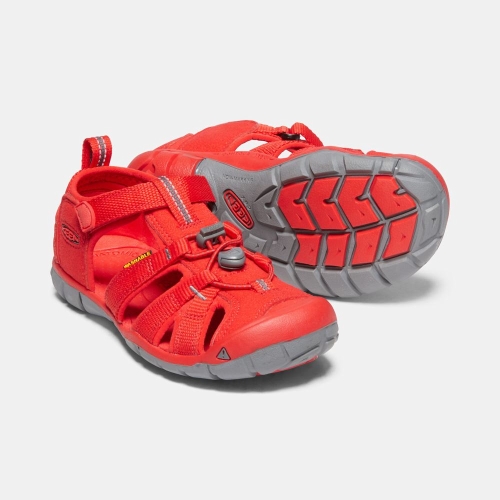 Keen Seacamp II Cnx Sandaler Barn Röda | OYFHP4197