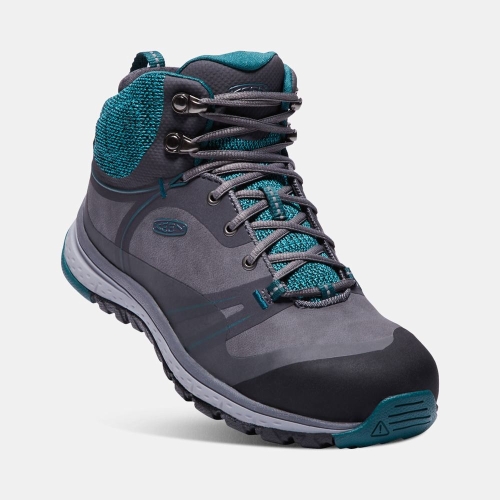 Keen Sedona Pulse Mid Aluminum Tå Arbetskängor Dam Marinblå Blå | GMNVS2978