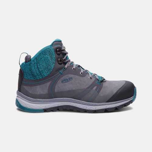 Keen Sedona Pulse Mid Aluminum Tå Arbetskängor Dam Marinblå Blå | GMNVS2978