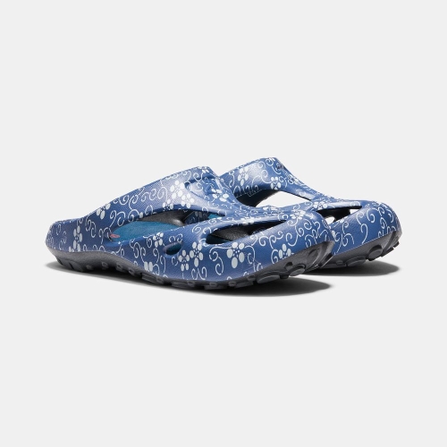 Keen Shanti Arts X Iroha Aluminum Tå Sandaler Herr Blå | EXMOD7893