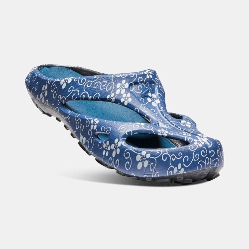 Keen Shanti Arts X Iroha Aluminum Tå Sandaler Herr Blå | EXMOD7893