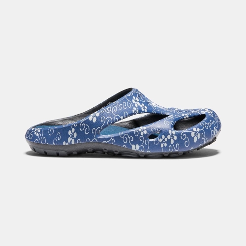 Keen Shanti Arts X Iroha Aluminum Tå Sandaler Herr Blå | EXMOD7893