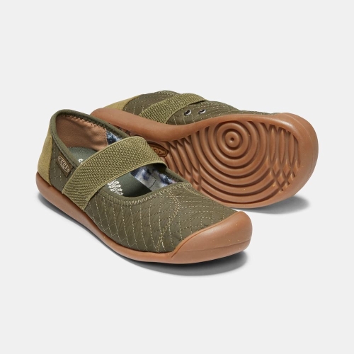 Keen Sienna Quilted Casual Skor Dam Olivgröna | WTONX1943