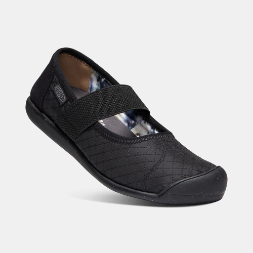 Keen Sienna Quilted Casual Skor Dam Svarta | ESFGB0279