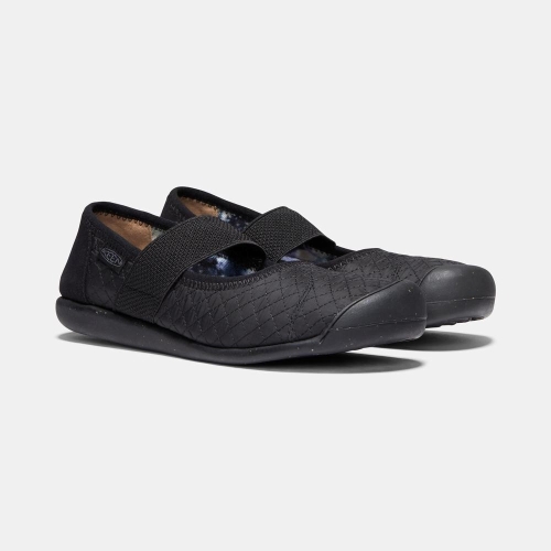 Keen Sienna Quilted Mary Jane Skor Dam Svarta Grå | OHRAT1034