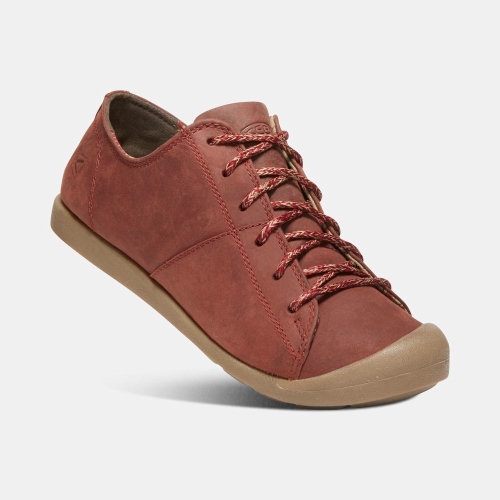 Keen Sienna Sneakers Dam Bruna Röda | ZNMWG7153
