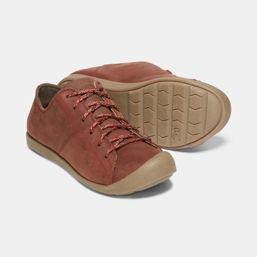 Keen Sienna Sneakers Dam Bruna Röda | ZNMWG7153
