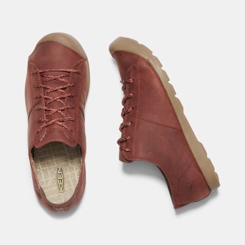 Keen Sienna Sneakers Dam Bruna Röda | ZNMWG7153