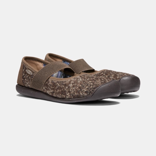 Keen Sienna Wool Mary Jane Skor Dam Bruna | TPVZO9728