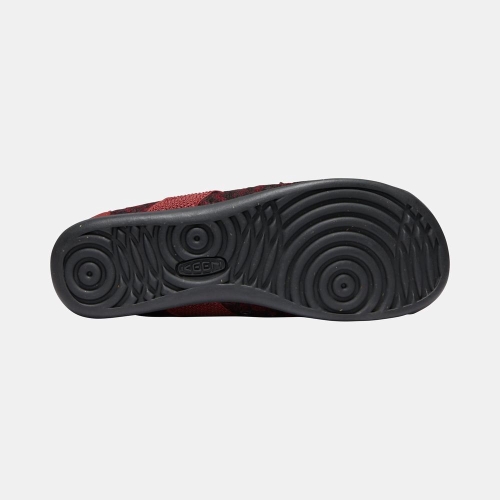 Keen Sienna Wool Mary Jane Skor Dam Svarta Röda | OXMCV2049