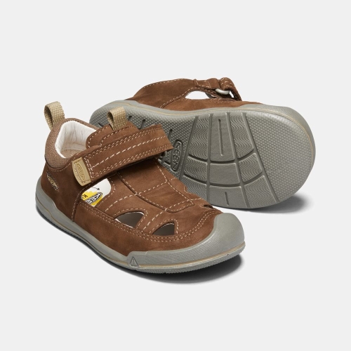 Keen Sprout Fisherman Sandaler Barn Bruna | KGYJB2307