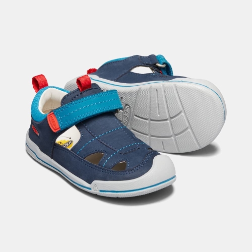 Keen Sprout Fisherman Sandaler Barn Marinblå Blå | QLMUH0813