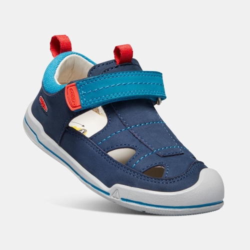Keen Sprout Fisherman Sandaler Barn Marinblå Blå | QLMUH0813