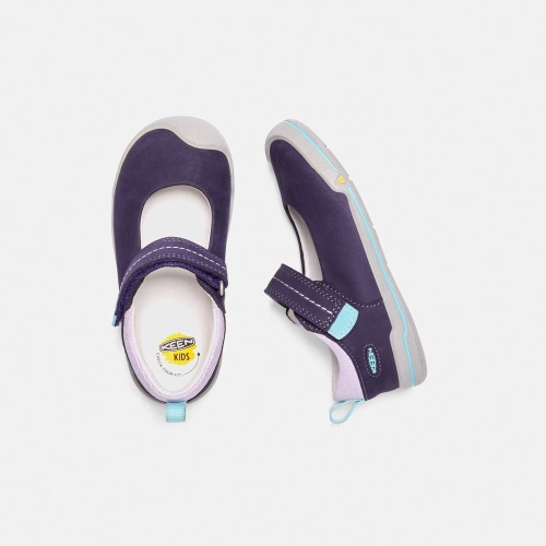 Keen Sprout Mary Jane Skor Barn Lila Lavendel | DFECM5418