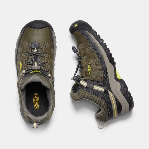 Keen Targhee Vandringsskor Barn Mörkolivgröna | POCTN5903