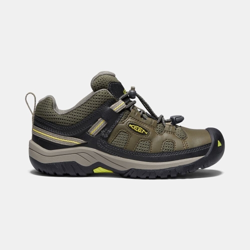 Keen Targhee Vandringsskor Barn Mörkolivgröna | POCTN5903