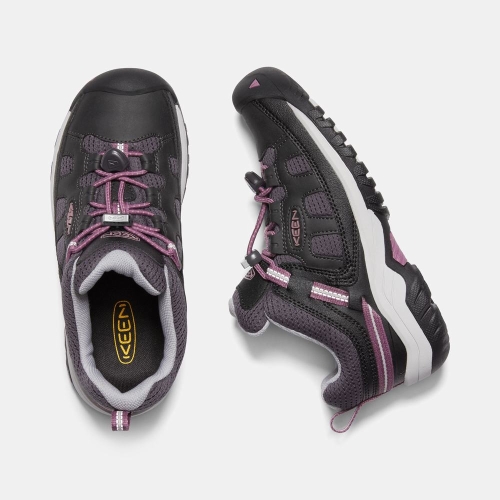 Keen Targhee Vandringsskor Barn Svarta Lila | OCKUJ1597