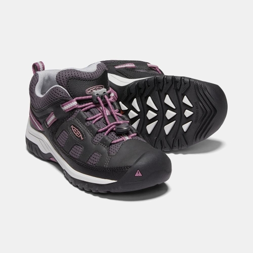 Keen Targhee Vandringsskor Barn Svarta Lila | OCKUJ1597