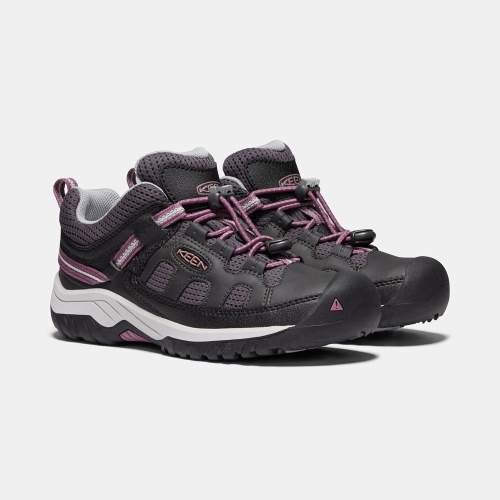 Keen Targhee Vandringsskor Barn Svarta Lila | OCKUJ1597