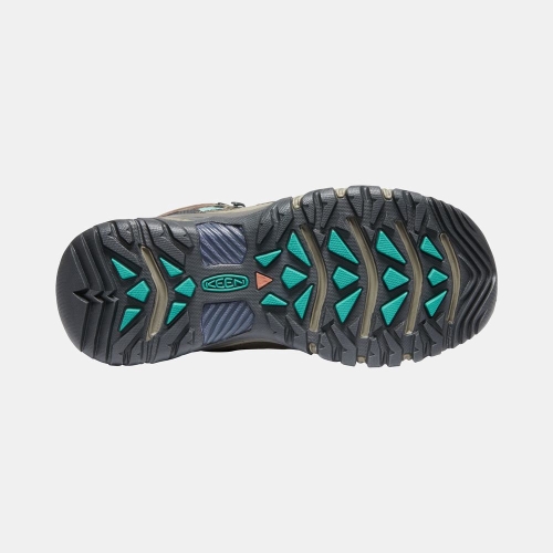 Keen Targhee Vent Mid Vandringskängor Dam Bruna Turkos | QFJLO9251