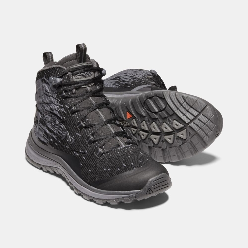 Keen Terradora Evo Mid Vandringskängor Dam Svarta | HVICK5309