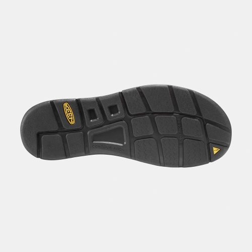 Keen Uneek Läder Uneek Sandaler Herr Bruna Svarta | UAYIM3460