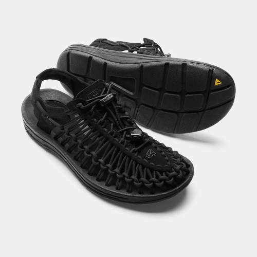 Keen Uneek Monochrome Uneek Sandaler Dam Svarta | HIFRG4907