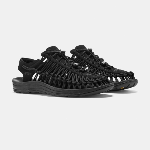 Keen Uneek Monochrome Uneek Sandaler Herr Svarta | PEKNC0843