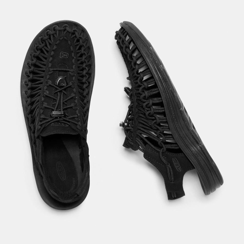 Keen Uneek Monochrome Uneek Sandaler Herr Svarta | PEKNC0843