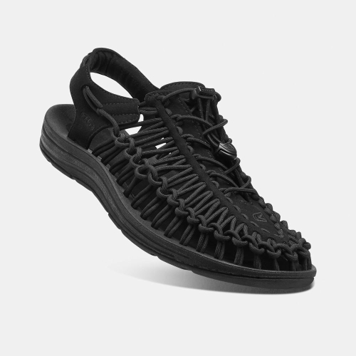 Keen Uneek Monochrome Uneek Sandaler Herr Svarta | PEKNC0843
