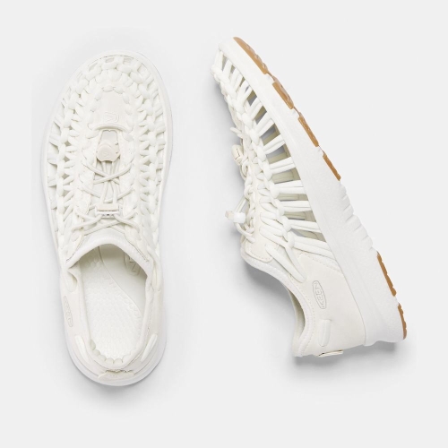 Keen Uneek O2 Ltd Uneek Sandaler Dam Vita Guld | MWOPA4678
