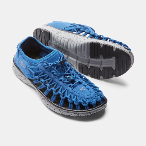 Keen Uneek O2 Uneek Sandaler Barn Blå Grå | XHQZG2873