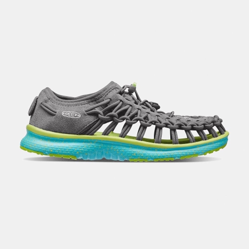 Keen Uneek O2 Uneek Sandaler Barn Grå Gröna | GJCHY5843
