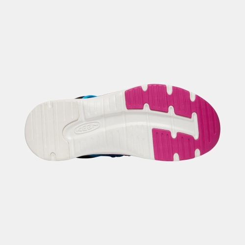Keen Uneek O2 Uneek Sandaler Dam Blå Röda | AOHWV7842