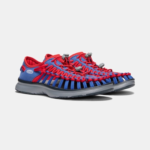 Keen Uneek O2 Uneek Sandaler Dam Blå Röda | KPVAQ3092