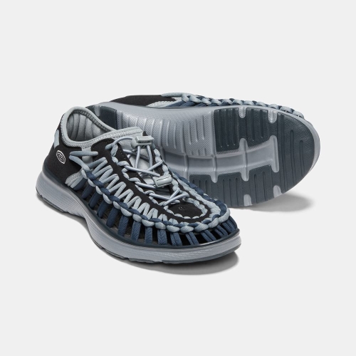 Keen Uneek O2 Uneek Sandaler Dam Grå Marinblå | VPXCK4520