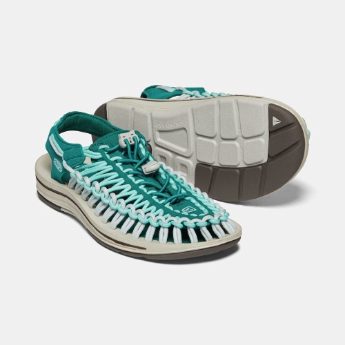 Keen Uneek Sandaler Dam Gröna Vita | GRXKB6427