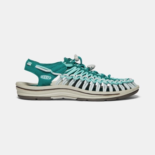 Keen Uneek Sandaler Dam Gröna Vita | GRXKB6427