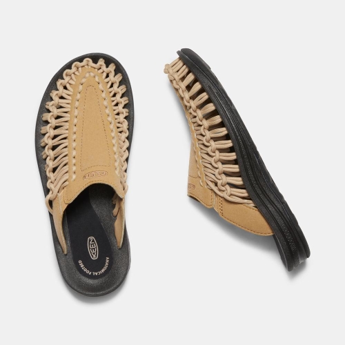 Keen Uneek Sandaler Dam Khaki Svarta | SNAMD7120