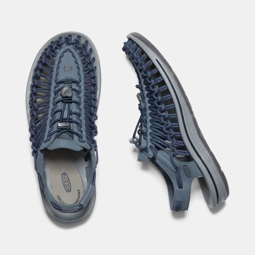 Keen Uneek Sandaler Herr Blå | FQODH0284
