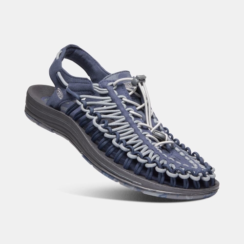 Keen Uneek Sandaler Herr Blå Grå | FBOUG7938