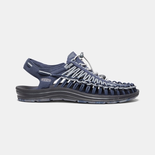 Keen Uneek Sandaler Herr Blå Grå | FBOUG7938